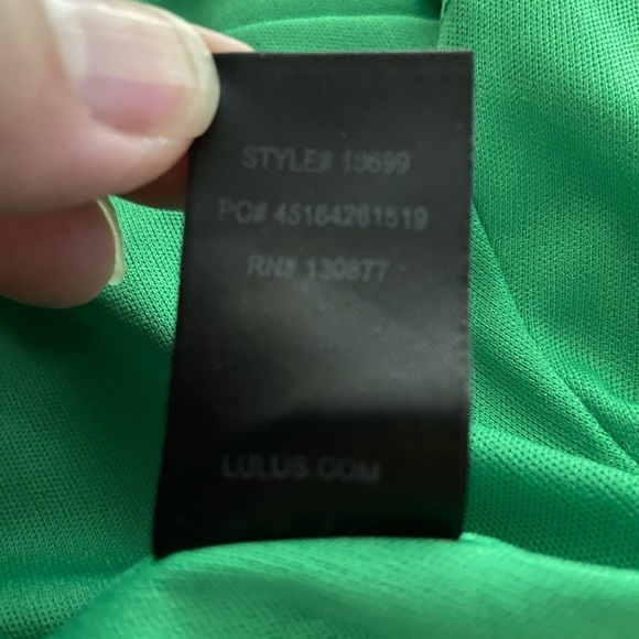 Lulu’s Green Mythical Of Love Maxi Dress - Picture 8 of 10